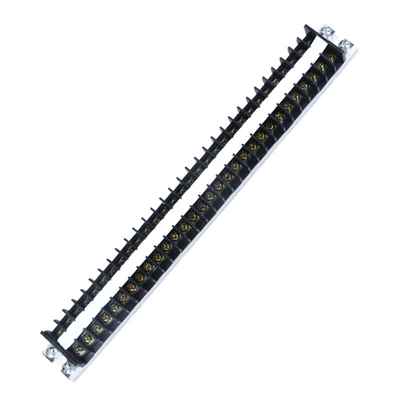 接线排接线端子排电线连接器接线柱端子盒TD-3030导轨式30位30A