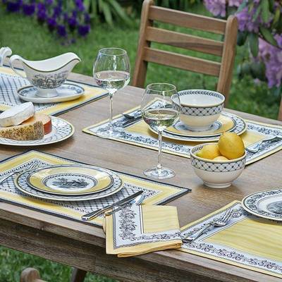 德国进口viRYJlleryboch用唯宝奥顿具欧式复古印花餐o盘家餐饭碗