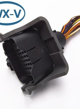 174309-2含飞M扣/尾夹线束汽车5防水插头G6RZH40329/MG机610327-5