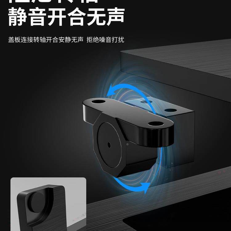 办公桌穿线桌装饰盖板电视柜穿孔盖板书桌线孔盖面缓冲线盒长盒线