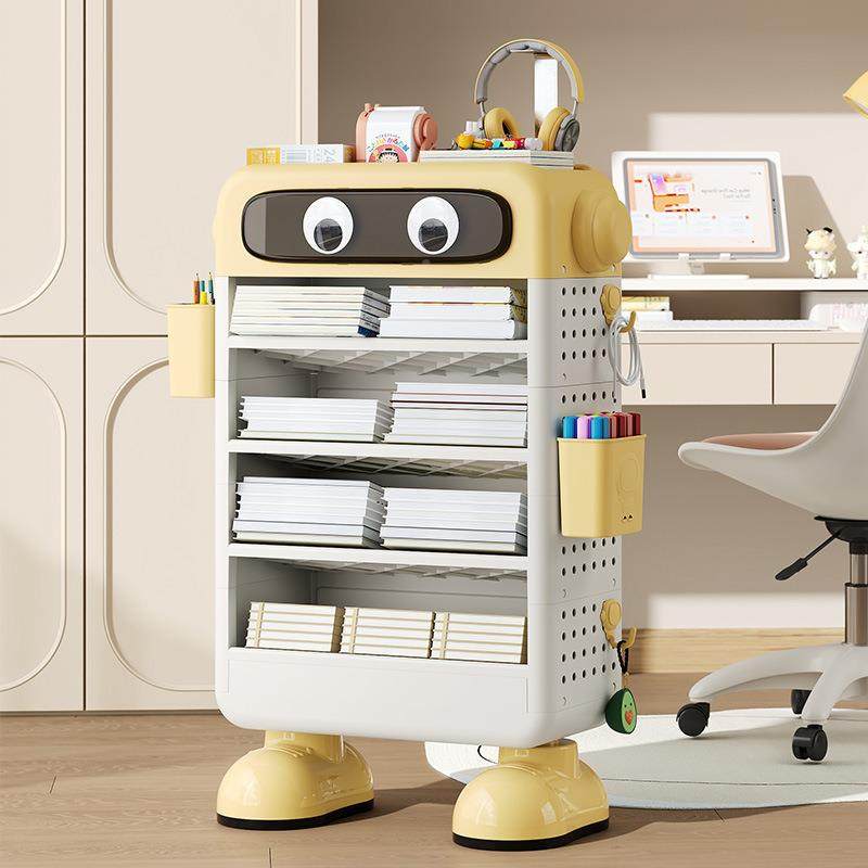 家用儿童架室多书5019层教桌边功书包置物架落地式学生多能课本整,收纳整理,书桌收纳置物架,淘宝优惠券,粉丝福利购,淘宝优惠卷