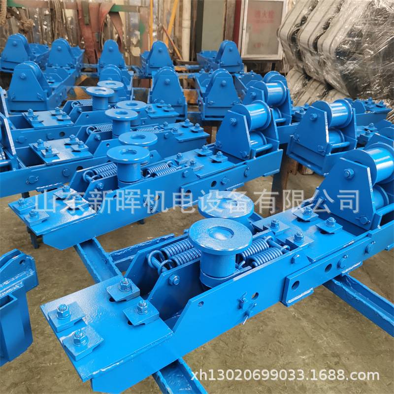 矿用无极绳绞车配件无极绳绞车压绳轮组600/900轨距轨距托绳轮组