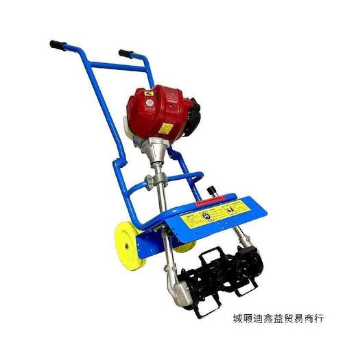 新款鸣山喜多多双杆ZQO高速手推车式小型家转用汽除草机油草碎割