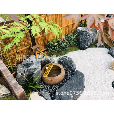 黑山石广州  黑山石条石 黑山石定.制水钵 黑山石定.制景石