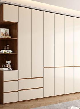 衣板柜ENF厚级欧松意式家用卧室衣橱胡MNC桃色18M大M一柜到顶防霉