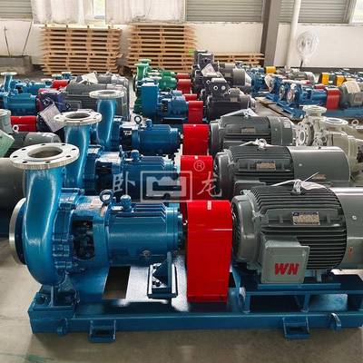 安徽卧龙IH型泵不锈钢离心泵耐腐蚀高RXC温化工耐泵无泄漏全国联