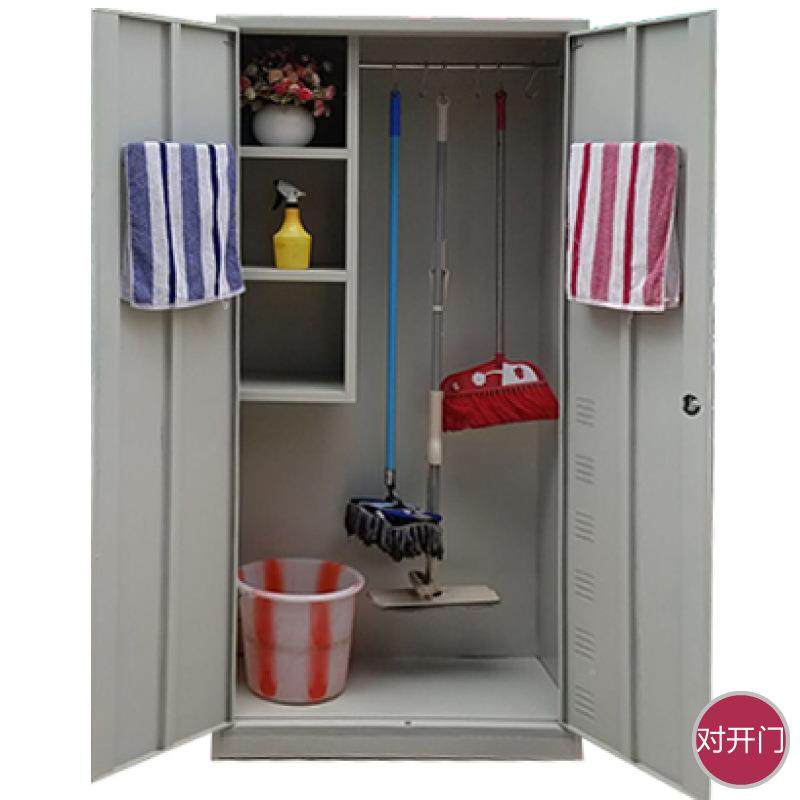 广东直铁清洁柜钢清洁柜储物柜扫皮把放置柜单门双制门拖把收销纳,商业/办公家具,办公储物柜,淘宝优惠券,粉丝福利购,淘宝优惠卷