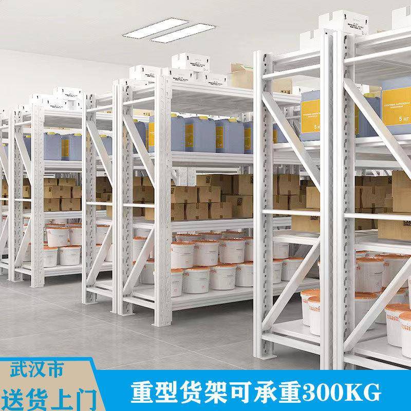 储货架多层仓库货物仓室架置物架家用展示储藏快递铁架子架储AGE