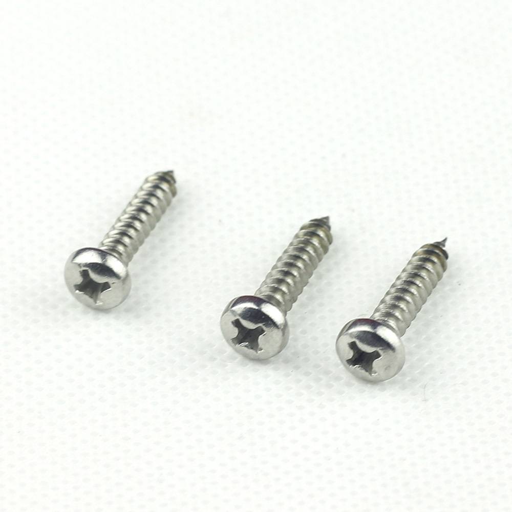 ST6.3不锈钢201十字槽盘头自攻螺钉 大盘头自攻螺丝GB845-85