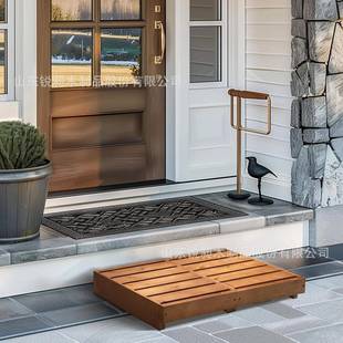 2560实木脚凳台阶踏脚浴室踏垫脚凳一步登高凳木凳质踏阶板台