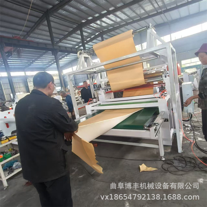 珍珠棉EVA泡棉双面背胶复合机