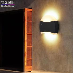 户外壁走廊地脚灯灯led别墙灯庭简约创意三角形壁挂灯GP 酒 B012