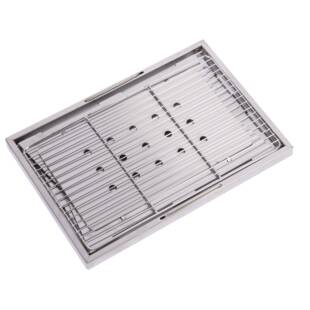 面户外烤架露便携式折叠烤炉烧烤架一秒开营不/锈钢碳烤桌速炉碳