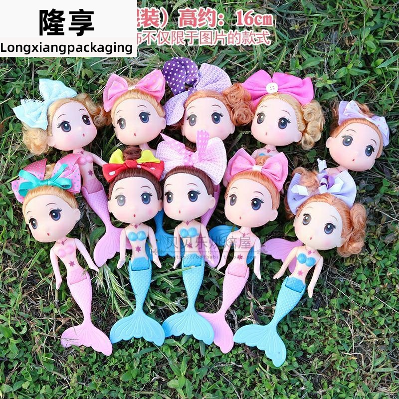 摆件配件公主烘焙娃娃12CM18CM装饰裸娃软头生日芭比蛋糕素体迷糊