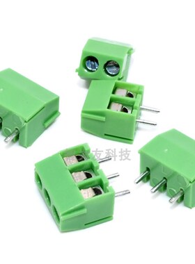 MG/KF350 PCB接线端子 2P 3P 螺钉式 3.5/3.96MM间距 可拼接 绿色
