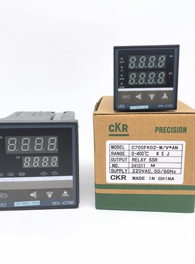CKR温控表 REX-C100/REXC700/C400温控器C100FK02-M*AN/FK02-V*MN