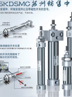 原装SMC气缸C85F16/CD85F16-10C/25C/40C/50C/80C/100C-B进口密封