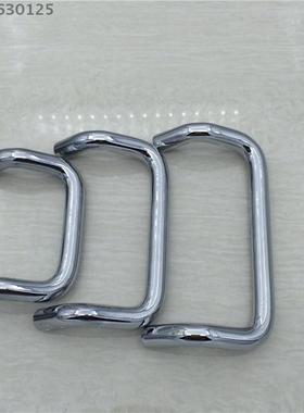 不锈钢U型/弧形双折弯角型拉手柜门把手ls532弯形UHFNS100/120/88