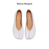 Maison 女浅口芭蕾舞单鞋 Margiela马吉拉 浅紫色分趾复古平底鞋