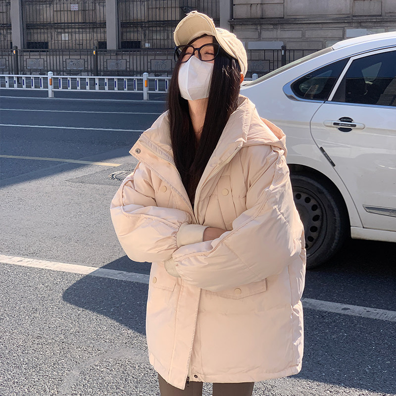 加厚面包服短款羽绒棉衣棉服女韩版宽松秋冬季外套棉袄2024年新款