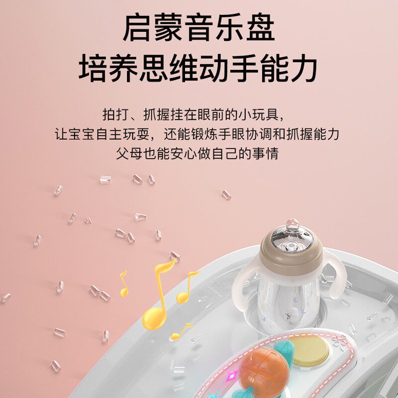 哄娃神器婴儿摇摇椅安抚椅新生儿宝宝摇J篮躺椅哄睡带娃神器摇摇