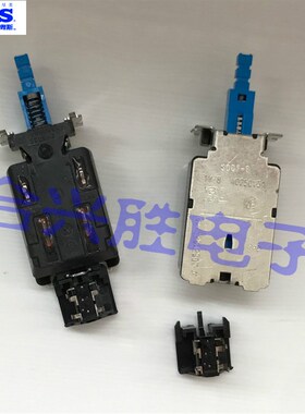 日本ALPS阿尔卑斯SDDF-3电源开关4脚 自锁按动电视机开关5A 250V