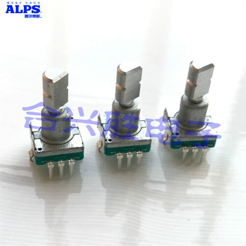 日本ALPS EC11编码器30定位汽车导航音响音量调节开关 轴长17mm