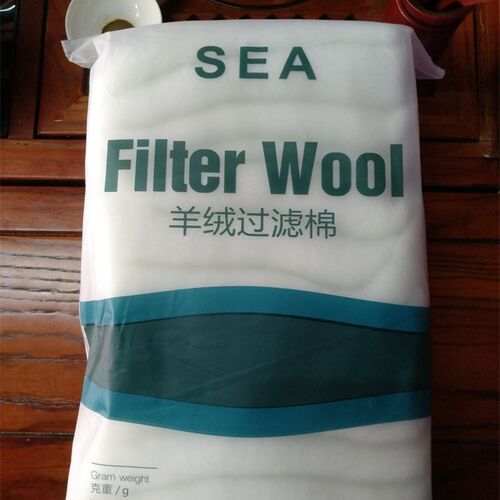 SEA鱼缸过滤棉高密度加厚羊绒过滤棉水族箱过滤材料净化净水滤棉