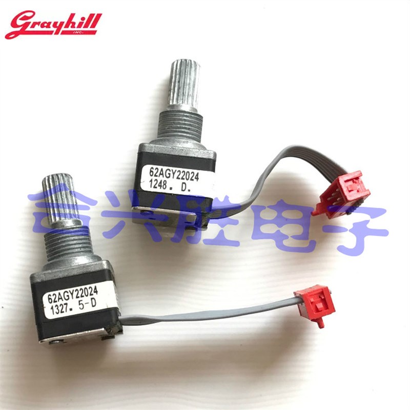 美国GRAYHILL光学编码器62AGY22024奥迪汽车导航中控调节旋钮开关
