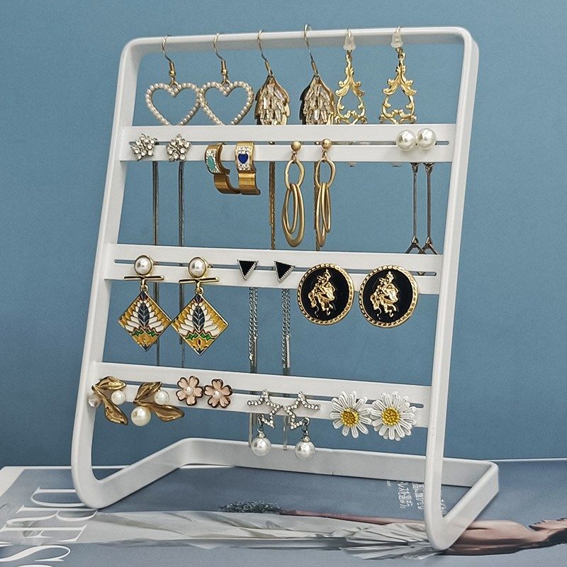 耳环架子展示架家用耳钉耳饰耳线收纳架铁艺挂耳环饰品架首饰架女,农用物资,苗木固定器/支撑器,淘宝优惠券,粉丝福利购,淘宝优惠卷