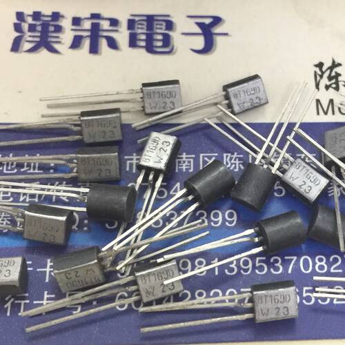 BT169D     原装进口正品全新  TO-92封装  单向可控硅