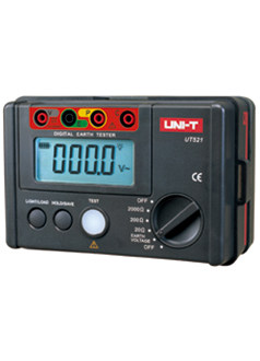 优利德UT521数字式接地电阻测试仪双重绝缘保护 2000欧
