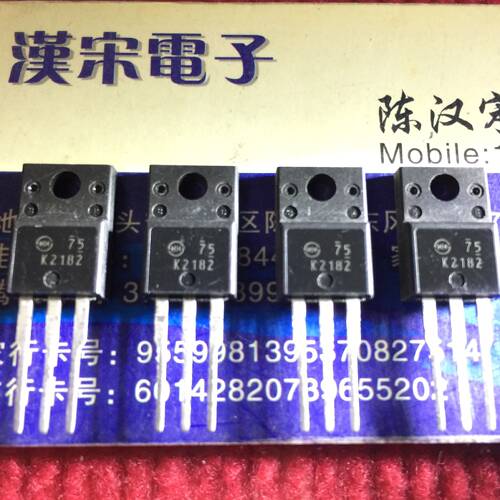 2SK2182       K2182       原装进口正品  TO-220F封装