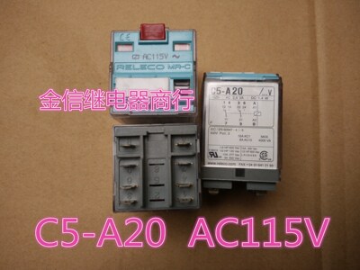 C5-A20  AC115V  原装拆机西班牙RELECO 继电器