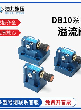 先导式溢流阀DB10/DB20/DB30-1-50B/100/200/315/DB10-L5X/315