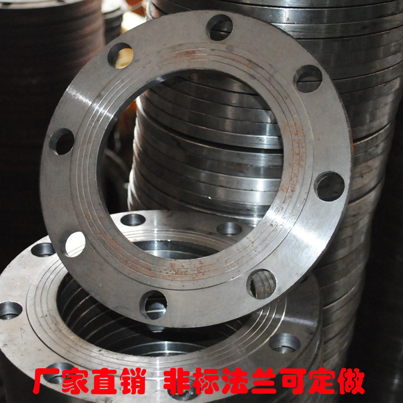 平焊碳钢法兰片锻打锻造普通焊接法铸铁水管发兰盘DN15-800可定做