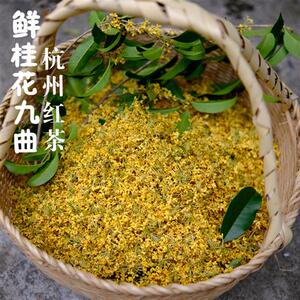 25年鲜甜桂花九曲红梅 桂语江南 桂花红茶 双重检测
