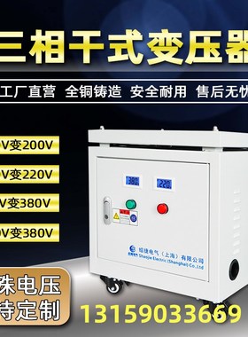 660V415V480V变380V转220V440V690V1140三相干式隔离变压器100KVA