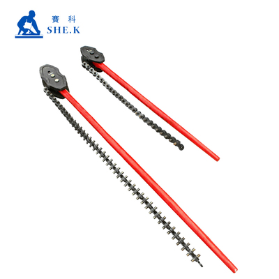 赛科 B型链条管子钳 重型水管钳大型链条扳手900-1400mm4寸-12寸