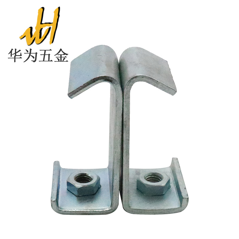 C型钢挂钩码丝杆挂钩吊钩挂件通风管道扣码槽钢吊卡架工字钢吊架
