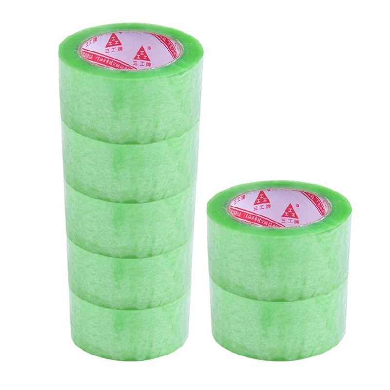 物流快递打包封箱胶4.3CM 5.3CM宽2.1CM厚 250码透明胶带好品质