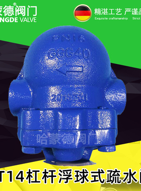 斯派莎克疏水阀FT14H大排量杠杆浮球式蒸汽阀门DN15 25 32 40 50