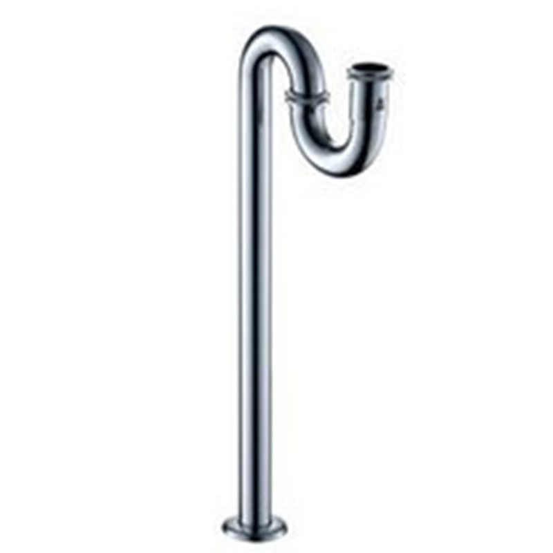 埃美柯PS3全铜面盆下水管S弯防臭台盆下水管 带返水弯(硬管)