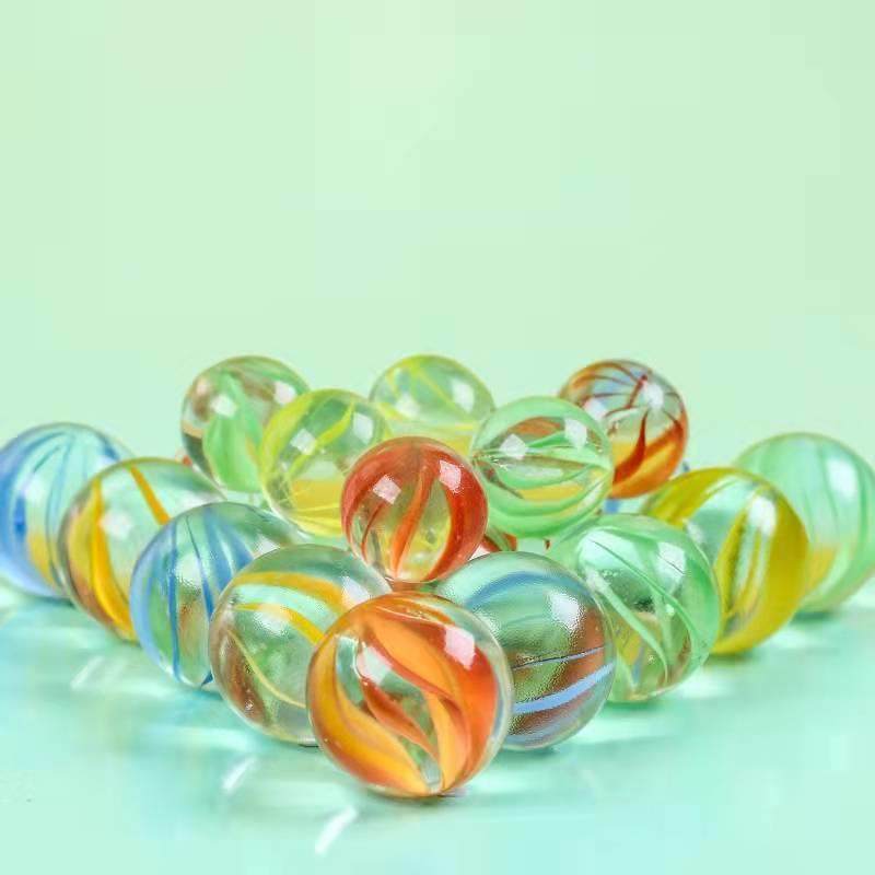 14mm玻璃球25mm玻璃珠弹珠机专用玻璃珠子大小弹珠游戏机吉童游戏