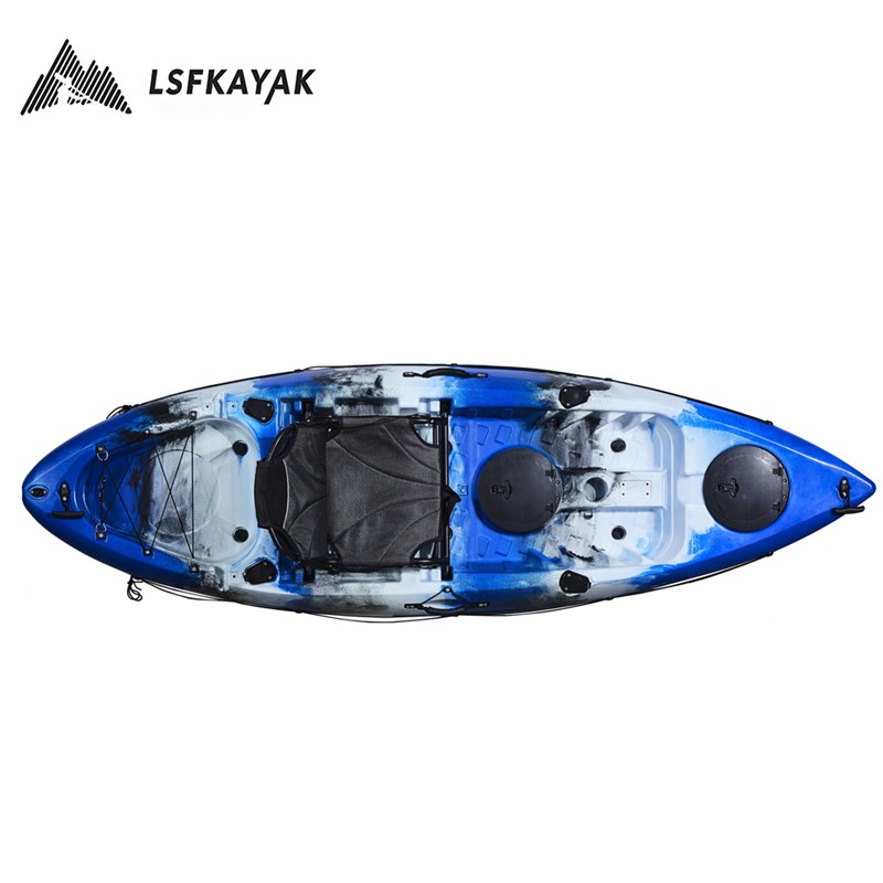 滚塑皮划艇塑料皮划艇手划皮划艇带座椅 九寸座椅船 钓鱼船平台舟