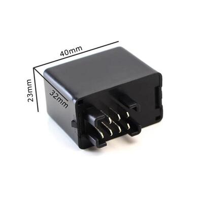 摩托车7脚继电器频闪器解码器7 Pin针转化插 38610-03F00