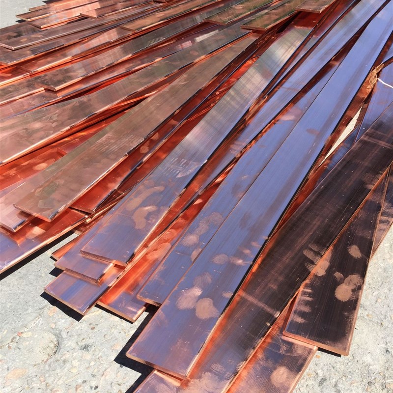 紫铜排6x60  T2 T3 TMY铜条 配电柜 配电箱导电铜条 直角圆角铜材