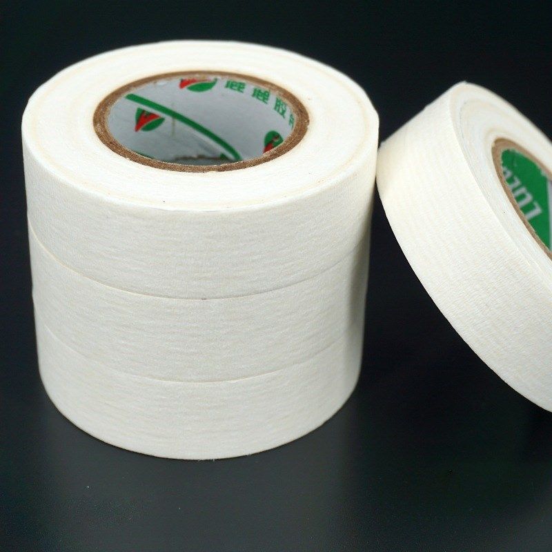 厂家直供美纹纸胶带白色美缝 喷漆装修美纹纸胶带分色纸包邮