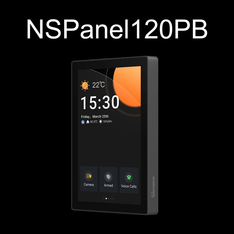 SONOFF NSPanel Pro 120智能控制面板zigbee3.0网关Matter易微联