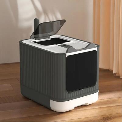Super Comprehensive Enclosed Cat Litter Box with Odor跨境